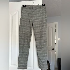 Checkerboard pants from H&M